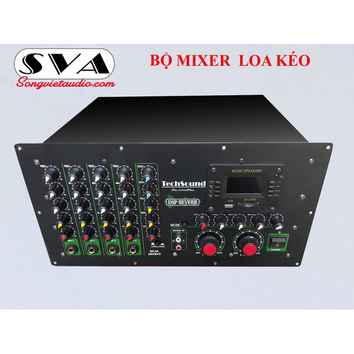 [Mã ELHACE giảm 4% đơn 300K] BỘ MẠCH MIXER LOA KÉO DÙNG ECHO REVERB DSP