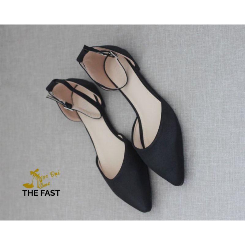 Giày sabo thấp 1cm  hậu búp bê xinh NĐ91