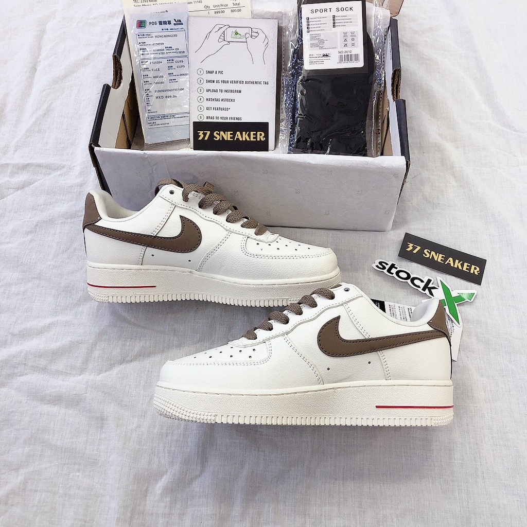 Giày AF1 nâu, AF1 vệt nâu, AF1 nâu siêu cấp | BigBuy360 - bigbuy360.vn