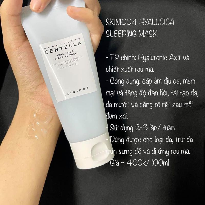 Combo Centella sữa rửa mặt rau má 125ml - mặt nạ ngủ skin1004 | BigBuy360 - bigbuy360.vn