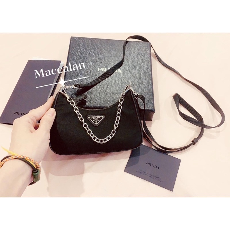Túi Prada mini size 18