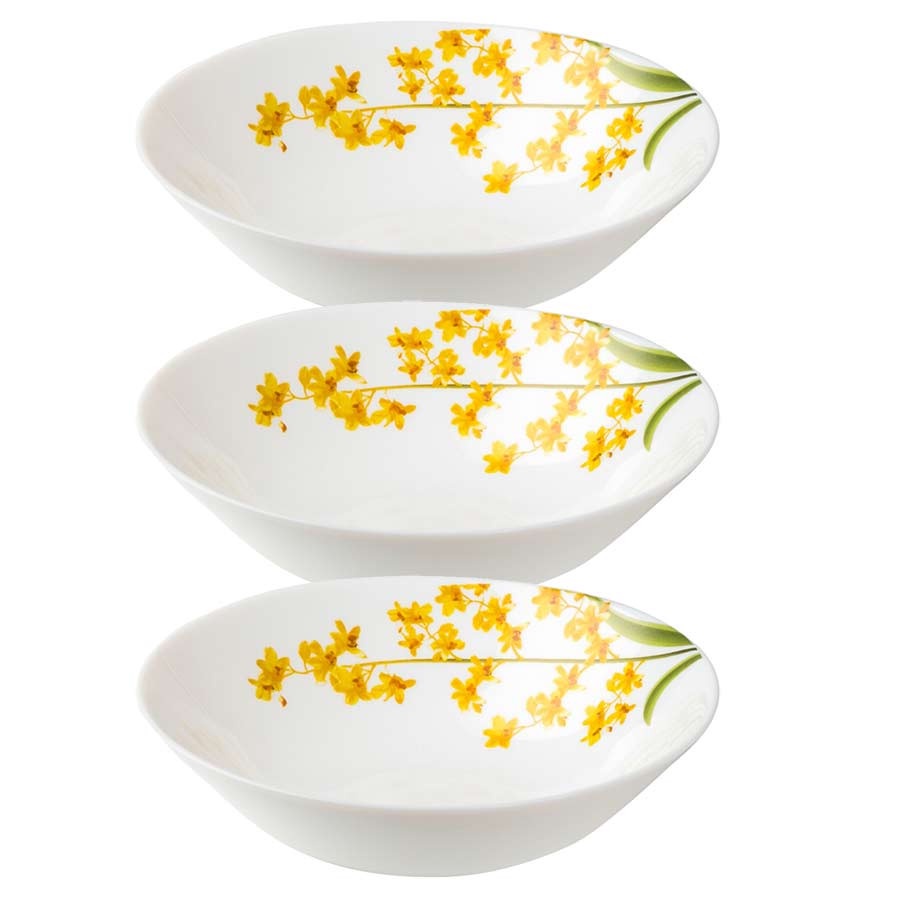 Bộ 3 Tô thủy tinh 170 Diva Ivory Y.G (La Opala)