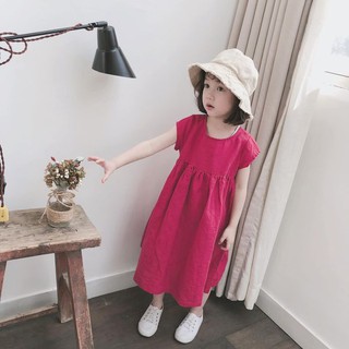Váy thô đũi xanh, hồng