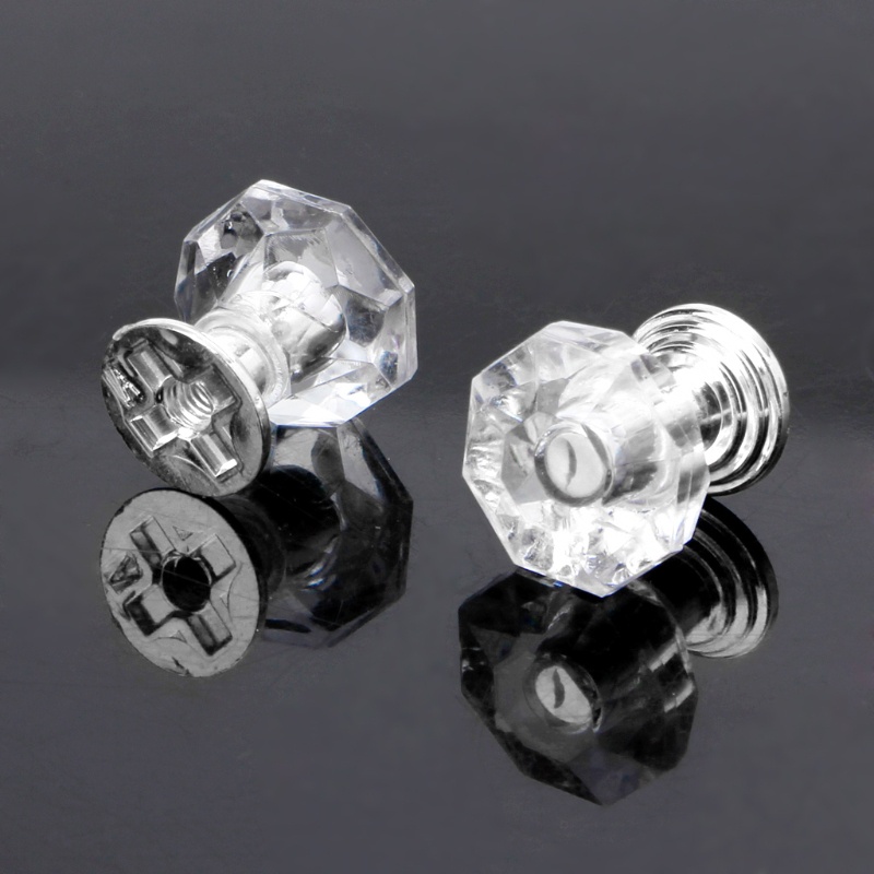 Set 10 Tay Nắm Ngăn Kéo Tủ Bằng Acrylic Tiện Dụng Cho Gia Đình