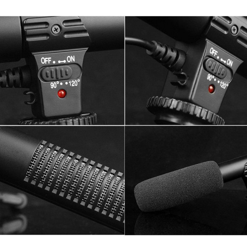 Microphone Dùng Cho Máy Ảnh Canon,Nikon MIC-01