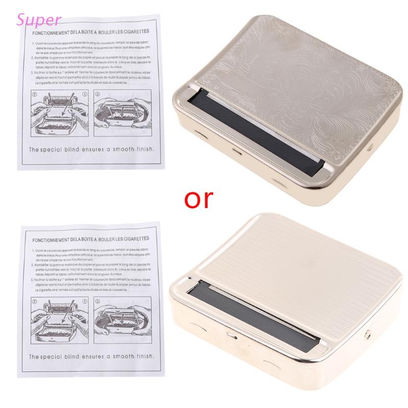 Hộp Cuốn Thuốc Lá Tự Động Bằng Kim Loại 70mm Mới