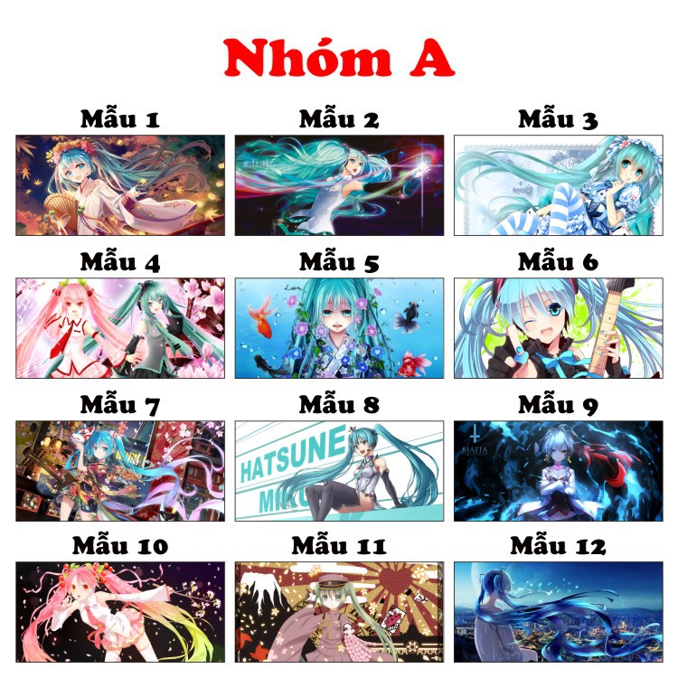 {36 Mẫu} Ly sứ in hình Anime Games Vocaloid Hatsune Miku Cốc uống nước đẹp làm quà tặng đặc biệt giá trị và ý nghĩa