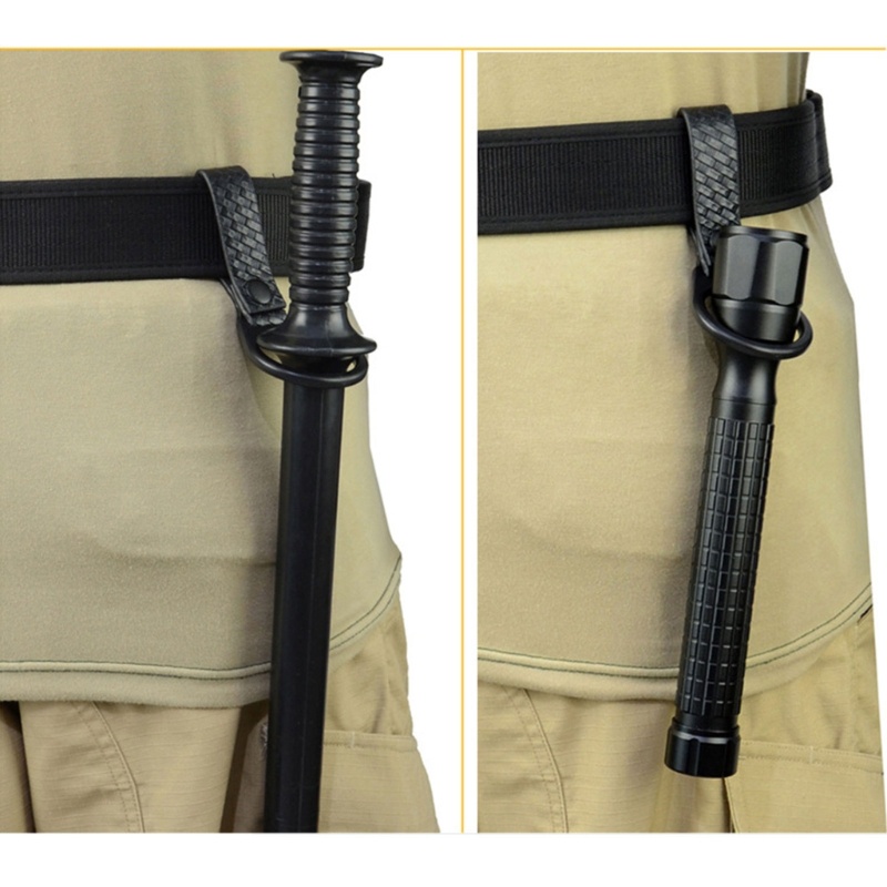 Giá Đỡ Đèn Pin Bằng Nilon Hai Kẹp Tiện Dụng