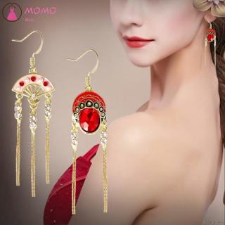 Khuyên Tai Nữ Trang Dáng Dài Tạo Hình Mặt Nạ Độc Đáo