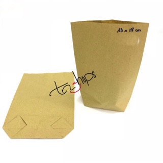 Túi giấy vàng 13x18 cm