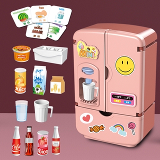 Đồ Chơi Mô Phỏng Tủ Lạnh Mini Cho Bé