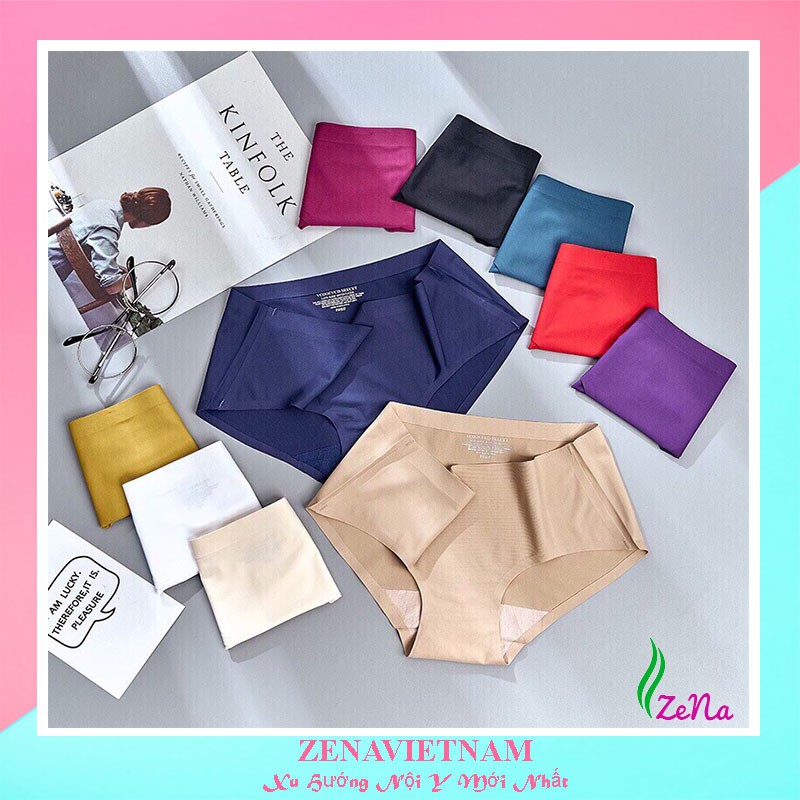 Quần lót nữ thun lạnh đúc su không đường may cao cấp ZE001 | BigBuy360 - bigbuy360.vn