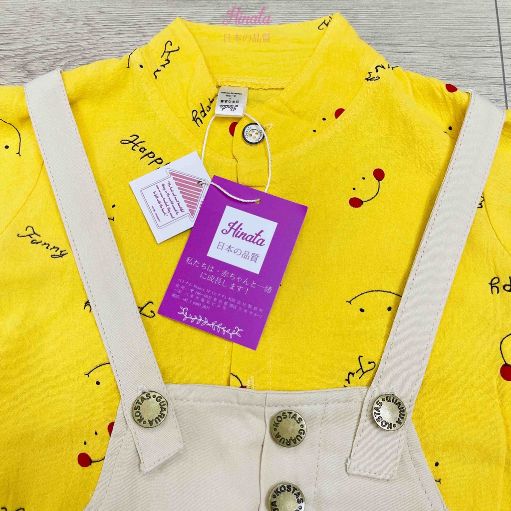 Set đồ bé trai HINATA - Đạt tiêu chuẩn Oeko-Tex Standard 100 BF55