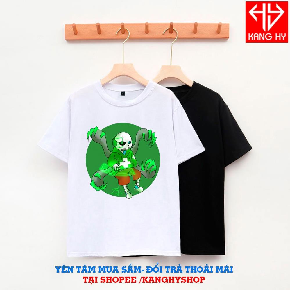 Áo Thun Antivirus Sans Trẻ Em Có Nhiều Mẫu F168