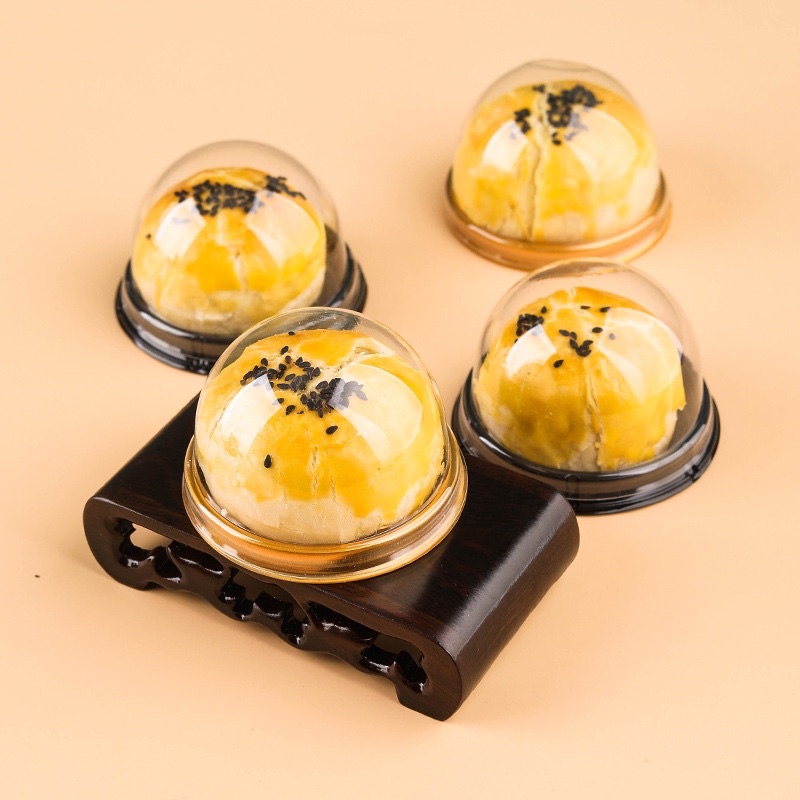 10 hộp tròn đựng bánh trung thu 63-80g (XY68)