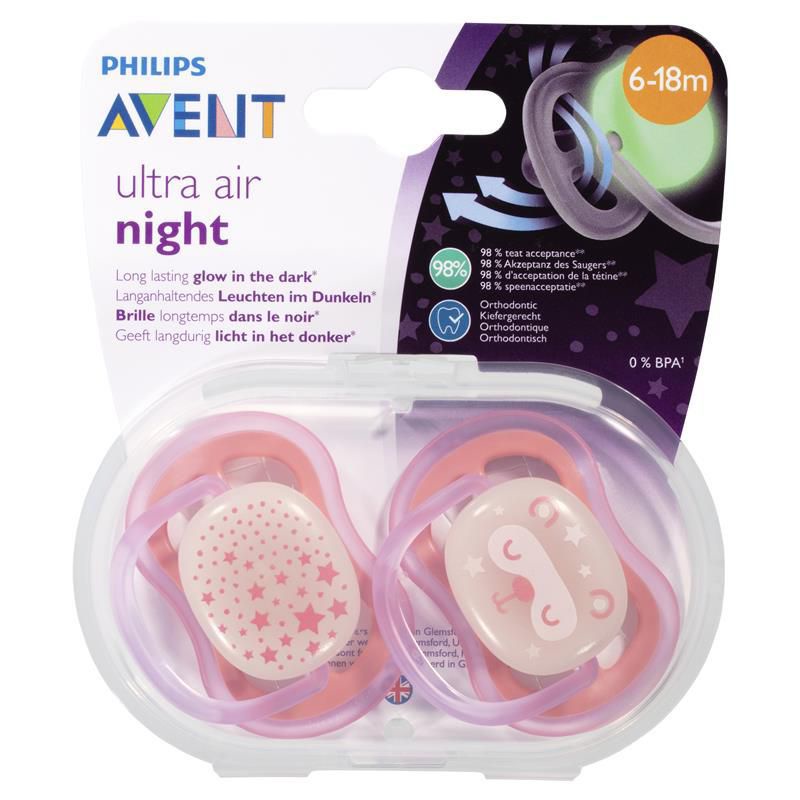 (Ti giả nhiều mẫu) Set 2 Ti ngậm Philips Avent Ultra Air/ Soft