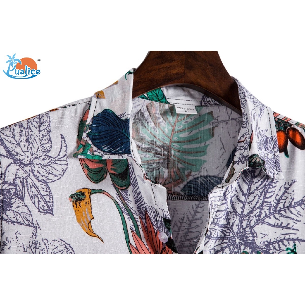 Men's spring and autumn digital printing long-sleeved shirt men's lapel shirt31 | BigBuy360 - bigbuy360.vn