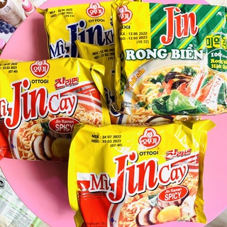 Mì Gói Jin Ramen Ottogi (Không Cay) Gói 120g
