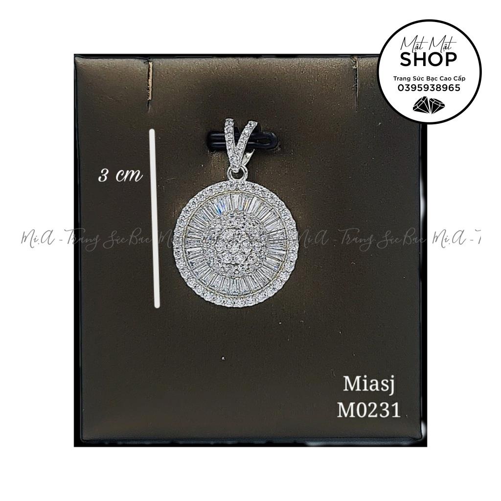 Tổng hợp Mặt dây chuyền Nữ vòng cổ Bạc Ý S925 cao cấp miễn phí xi kim M4 | Mật Mật Shop - Trang Sức bạc cao cấp