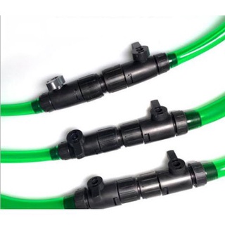 Khóa nối nhanh Double Tap - khóa nối ống nước - phụ kiện máy lọc bể cá - thủy sinh