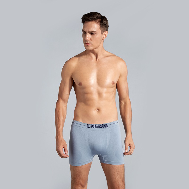 Quần lót lưới boxer làm bằng cotton lưng thấp thoáng mát dành cho phái mạnh 2020 CM001