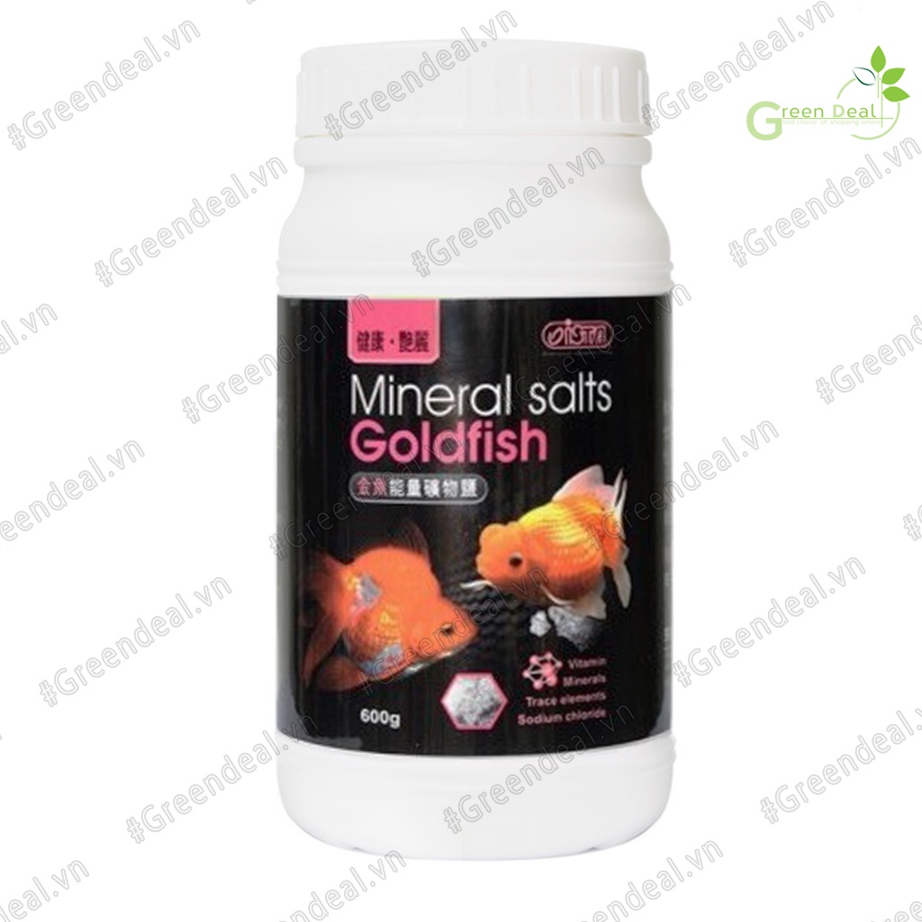 ISTA - Mineral Salts Goldfish (Hộp 600 gram) | Bổ sung khoáng, Vitamin cho cá Vàng