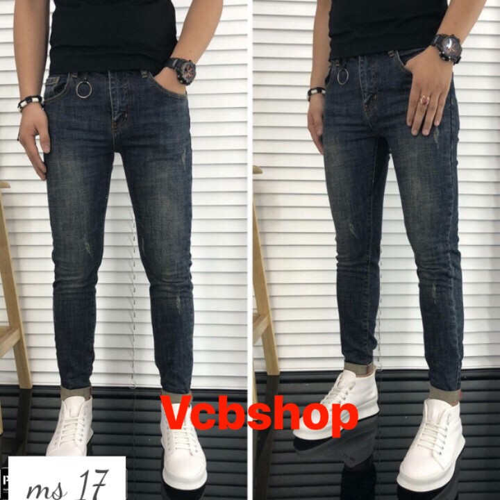 QUẦN JEAN NAM TRƠN FORM CHUẨN Vcbshop có size đại nha khách. K17