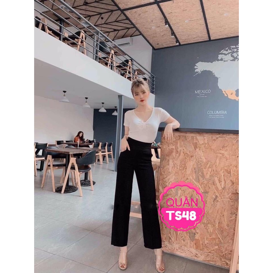 HÀNG ĐẸP ⚡ QUẦN TÂY ỐNG RỘNG ⚡ QUẦN TIA KÉO BÊN HÔNG TS48 ⚡ QUẦN PHOM SUÔNG ⚡ QUẦN ỐNG RỘNG | BigBuy360 - bigbuy360.vn