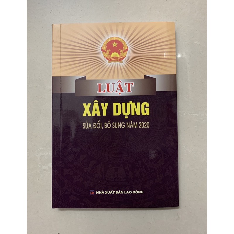 Sách - Luật Xây Dựng (Sửa Đổi, Bổ Sung Năm 2020)