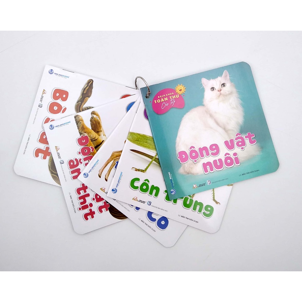 Sách Bộ Bách Khoa Toàn Thư Cho Bé - Động Vật Nuôi