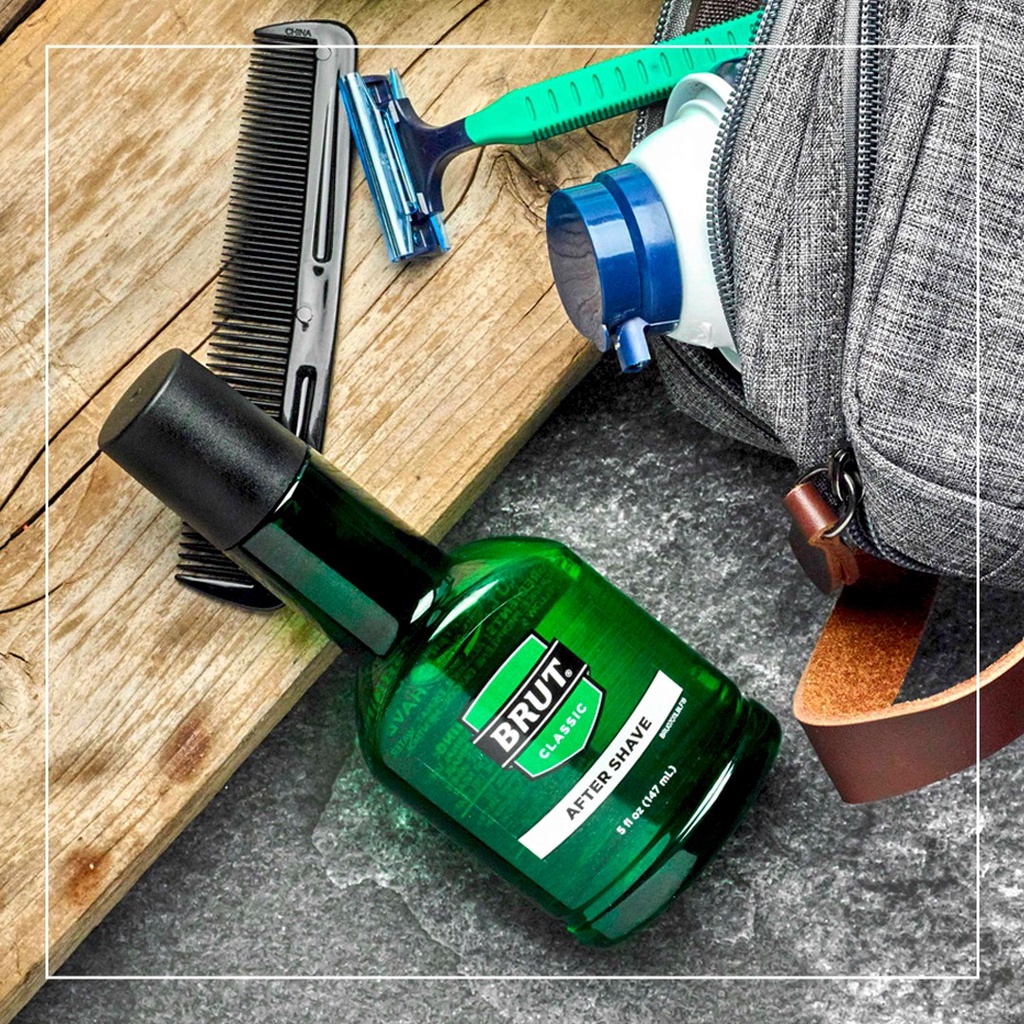 Nước Hoa Dưỡng Da Sau Cạo Râu Brut Classic Scent Splash On 207ml