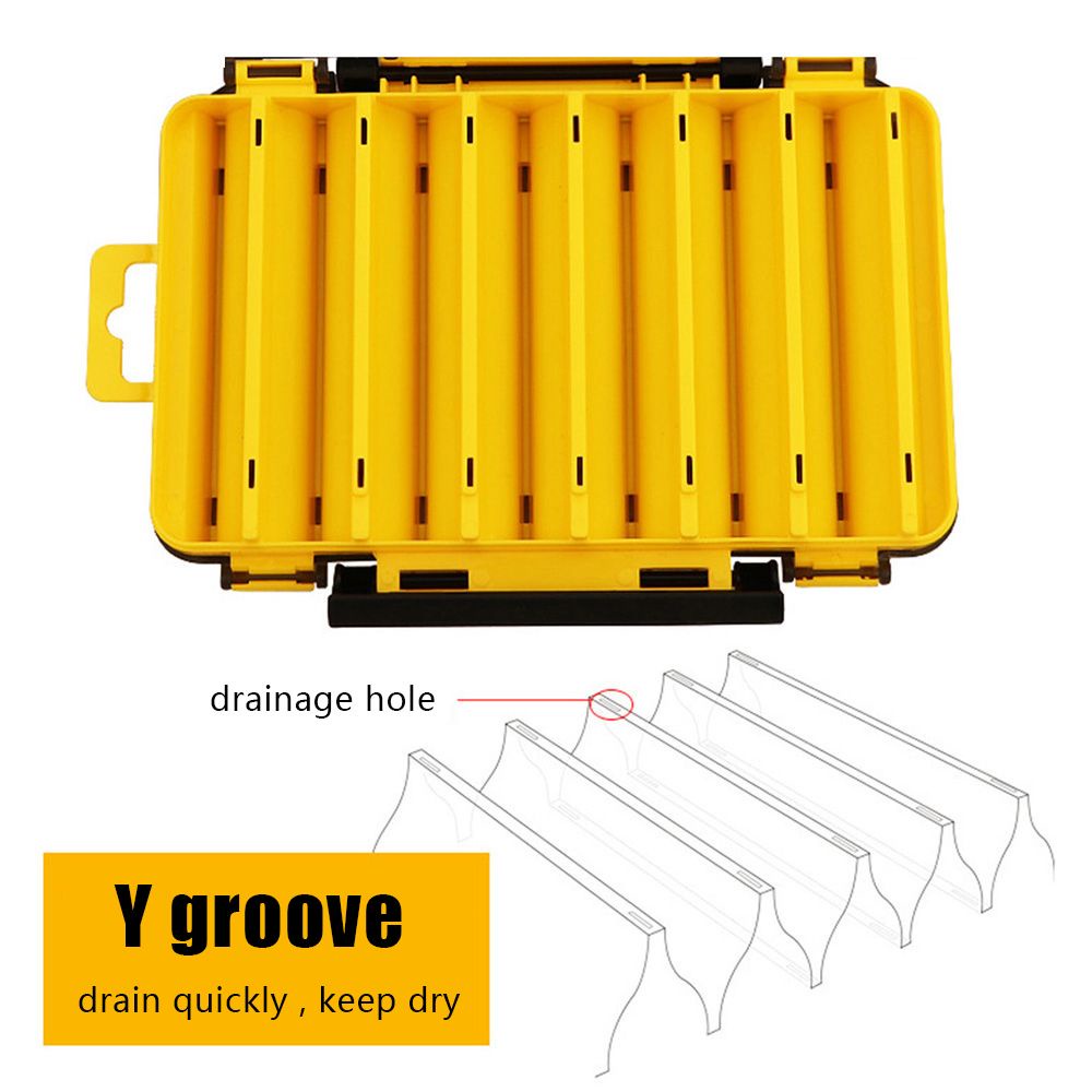 Hộp đựng mồi câu cá 12/ 14 ngăn tiện dụng