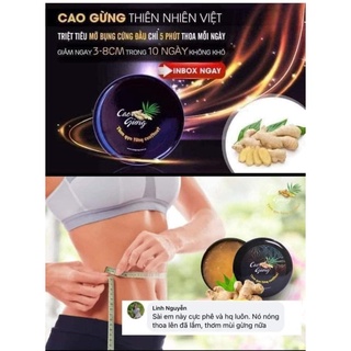 CAO GỪNG TAN MỠ