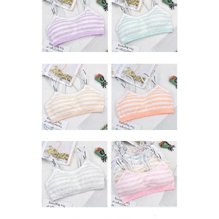 Seamless Stripe Sports Bra