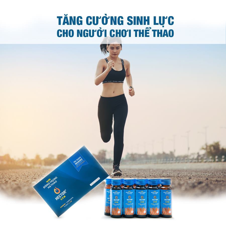 Nước Uống Đông Trùng Hạ Thảo Hector Sâm - 1 Chai dùng thử