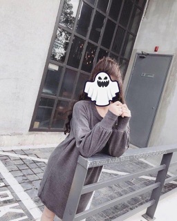 Váy len suông chất len tăm - bao chất