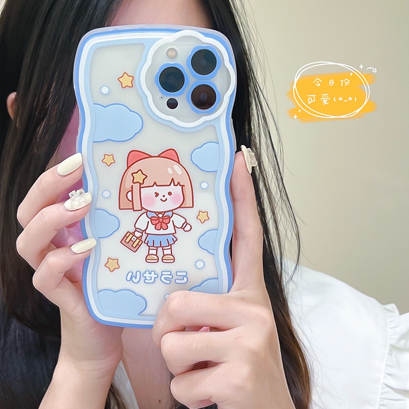 Ốp Điện Thoại Trong Suốt Họa Tiết Hoạt Hình Dễ Thương Cho for Iphone 11 78