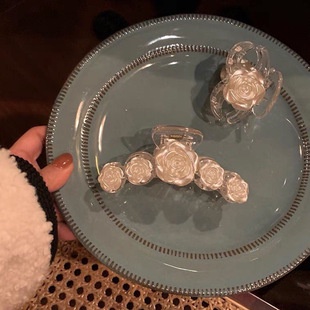 Kẹp Tóc Đuôi Ngựa Màu Sắc Tương Phản Phong Cách Dongdaemun 2022