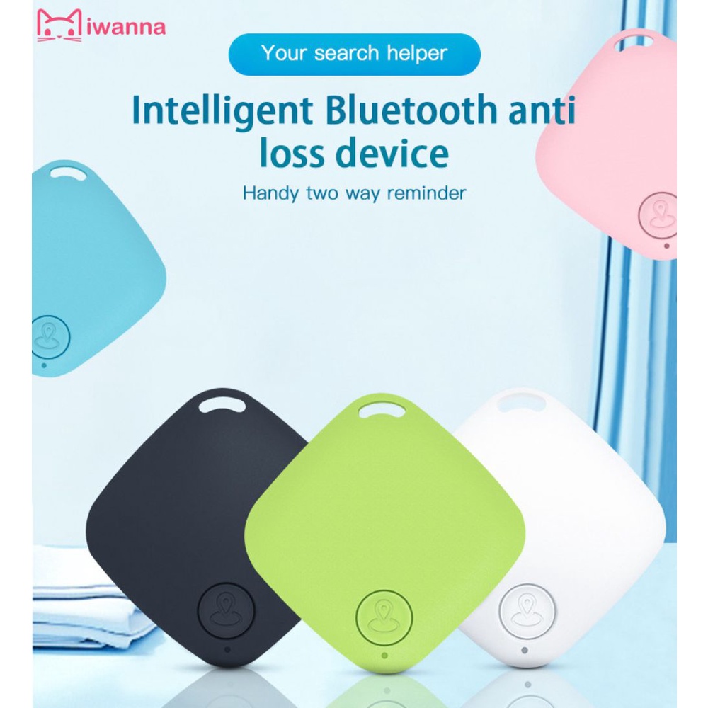 24H Giao Hàng Kim Cương Mới Hình Tuya Bluetooth Chống Mất Thiết Bị Thông Minh Định Vị Gps Báo Động Thú Cưng Chìa Khóa chống Mất Hiện Vật VN