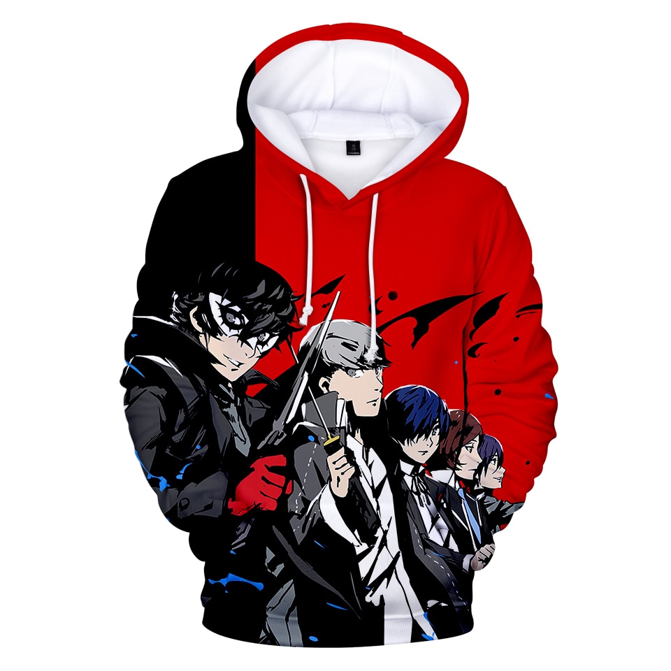 Áo Hoodie In Hình 3d Persona 5 Thời Trang Mùa Thu 2021 Aikooki Mới Nhất