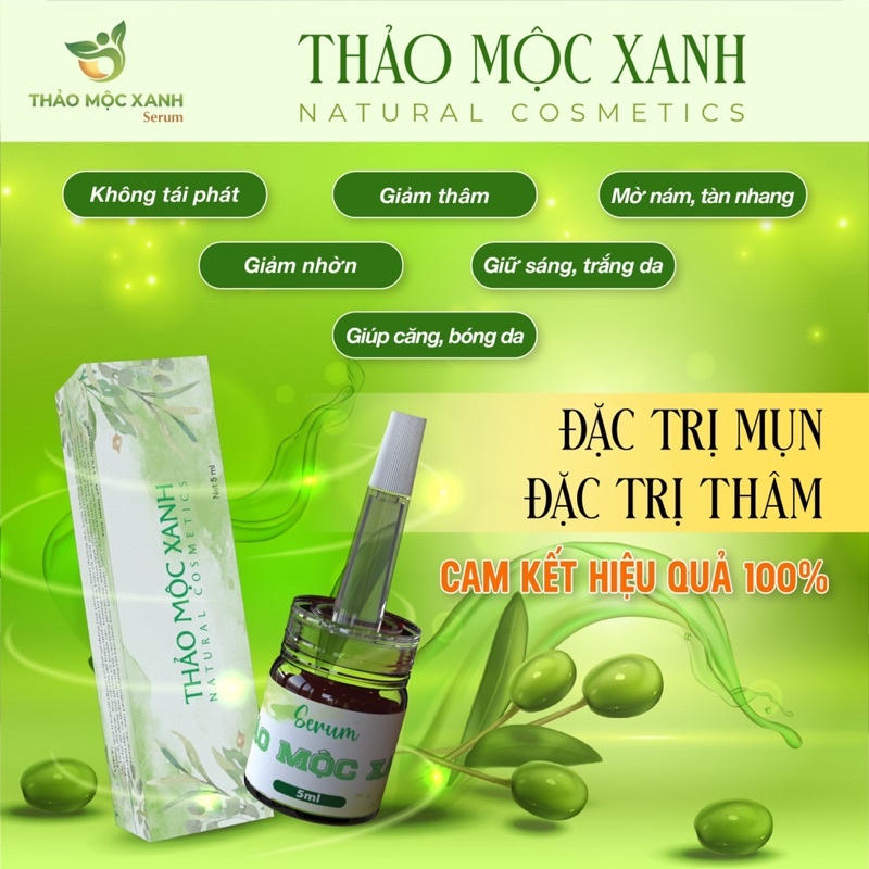 Serum thảo mộc xanh ( 1 lọ )