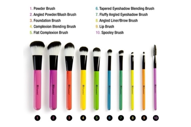 Bộ cọ BH Cosmetics Pop Art Brush Set