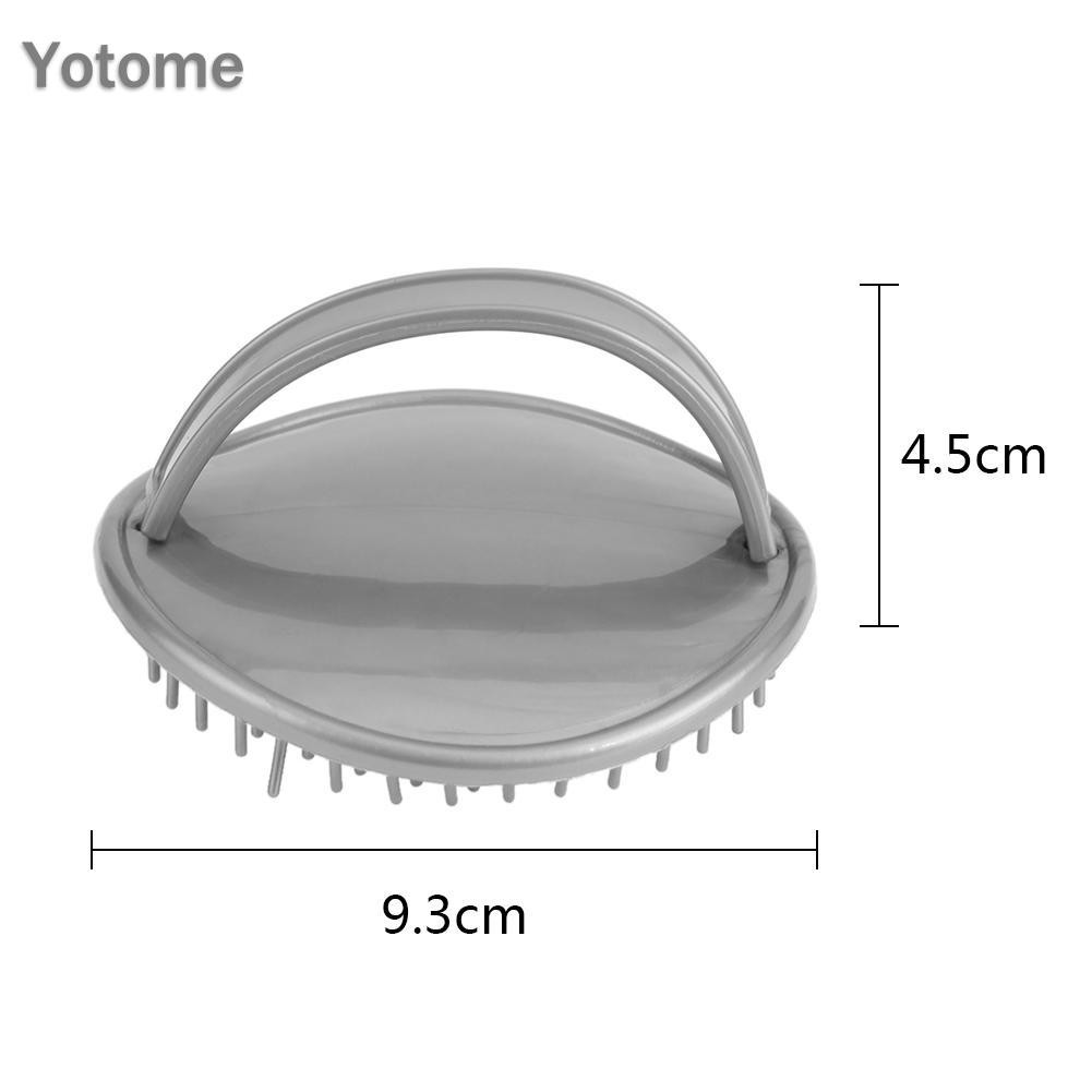 Lược gội đầu silicone chống trượt mát xa da đầu