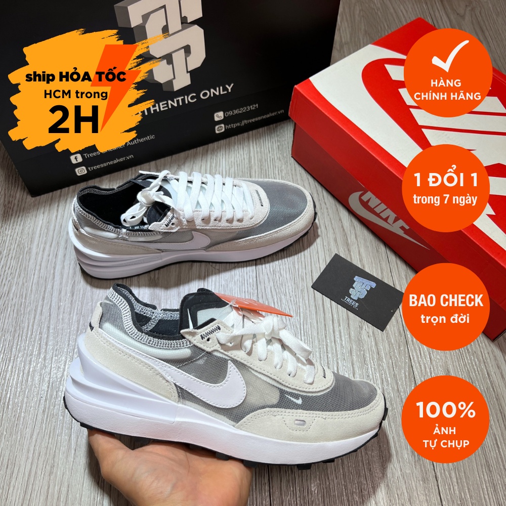 [CHÍNH HÃNG] Giày thể thao NIKE WAFFLE ONE SUMMIT WHITE