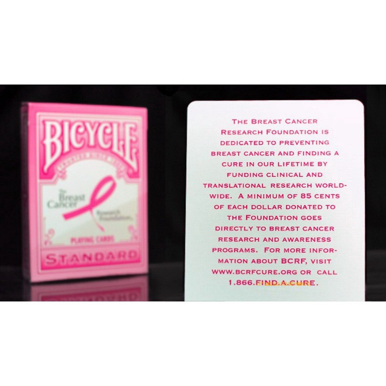 Bicycle Pink Ribbon Playing Cards Poker USPCC Collectible Deck Magic Card Games Magic Tricks Props