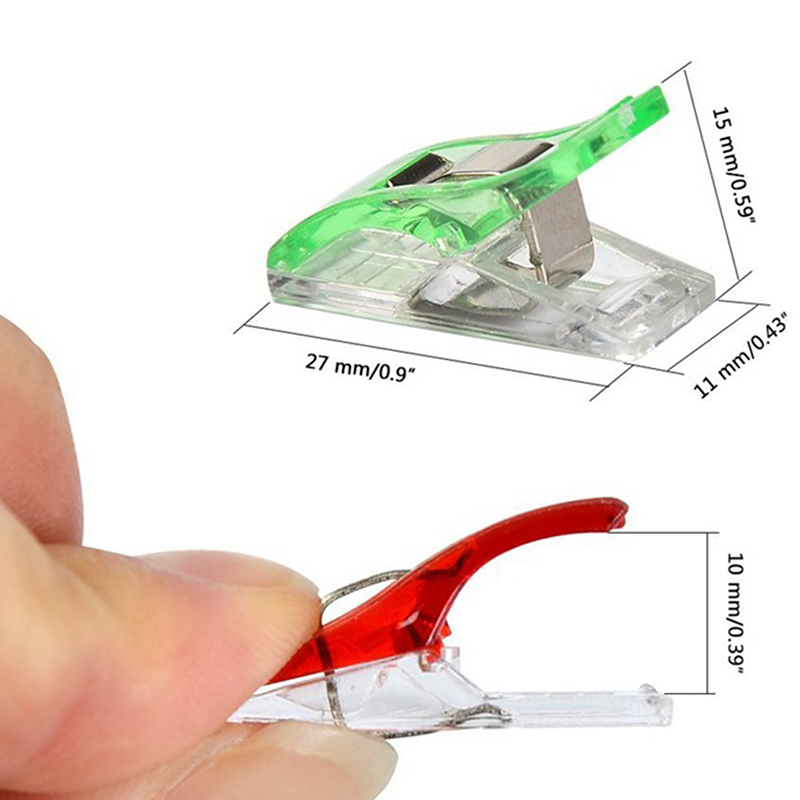 Set 20 Kẹp Nhựa Nhiều Màu Cho May Vá
