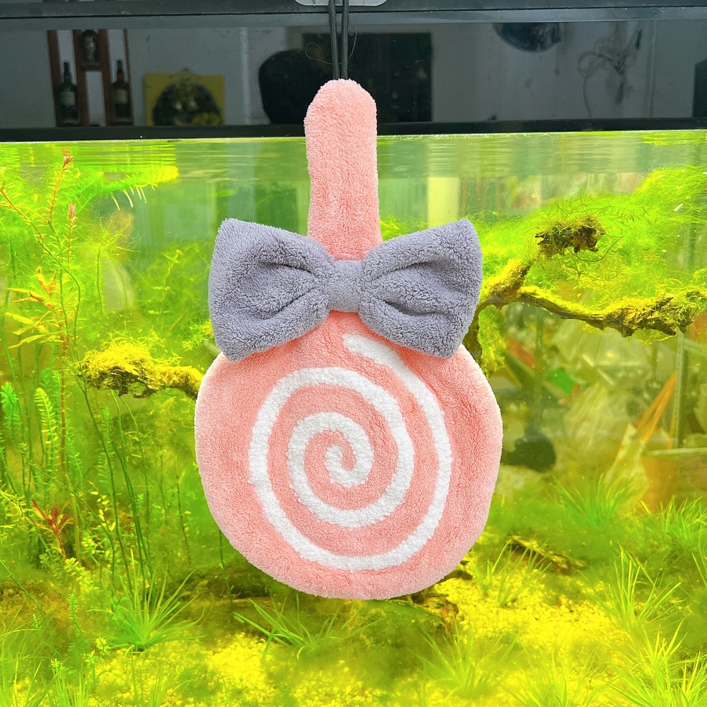 Khăn Lau Tay Nhà Bếp Hình Đáng Yêu  Vải Mềm Mại Thấm Nước Cực Tốt