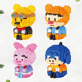 [HÀNG CÓ SẴN] Đồ chơi xếp hình lắp ráp nhân vật hoạt hình MICKEY MINNIE MICRO BRICK l NANO BLOCK