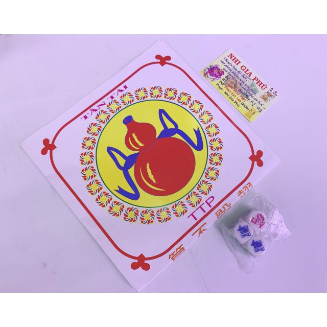 Bầu cua hột giấy/ hột đá