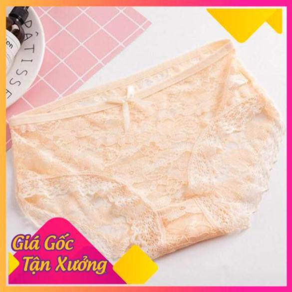 [Mã 12FASHIONSALE1 giảm 10K đơn 50K] Quần lót ren chất liệu mềm mịn thấm hút mồ hôi Modal | BigBuy360 - bigbuy360.vn